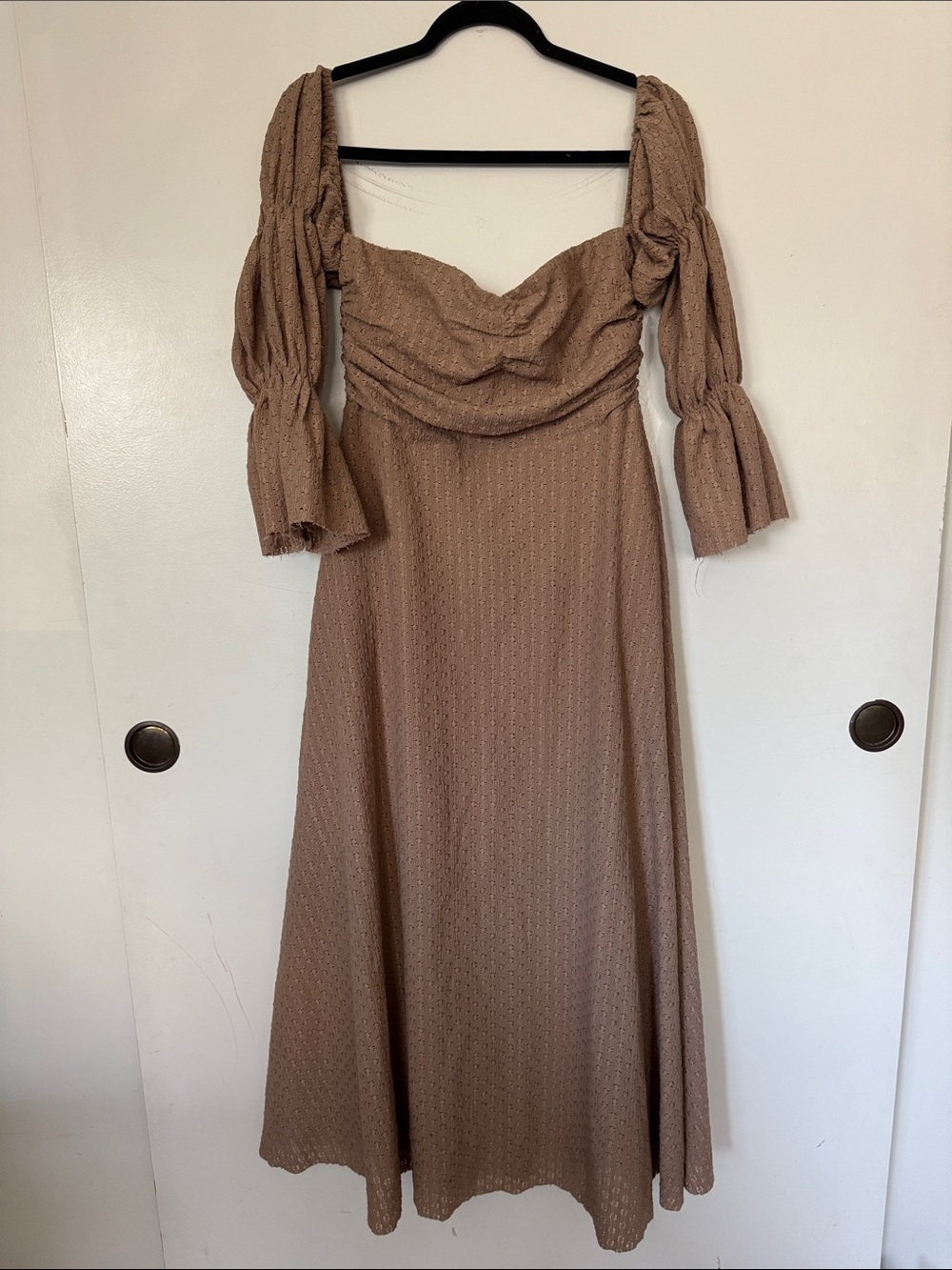 Corrine Tiered Sleeve Maxi Dress